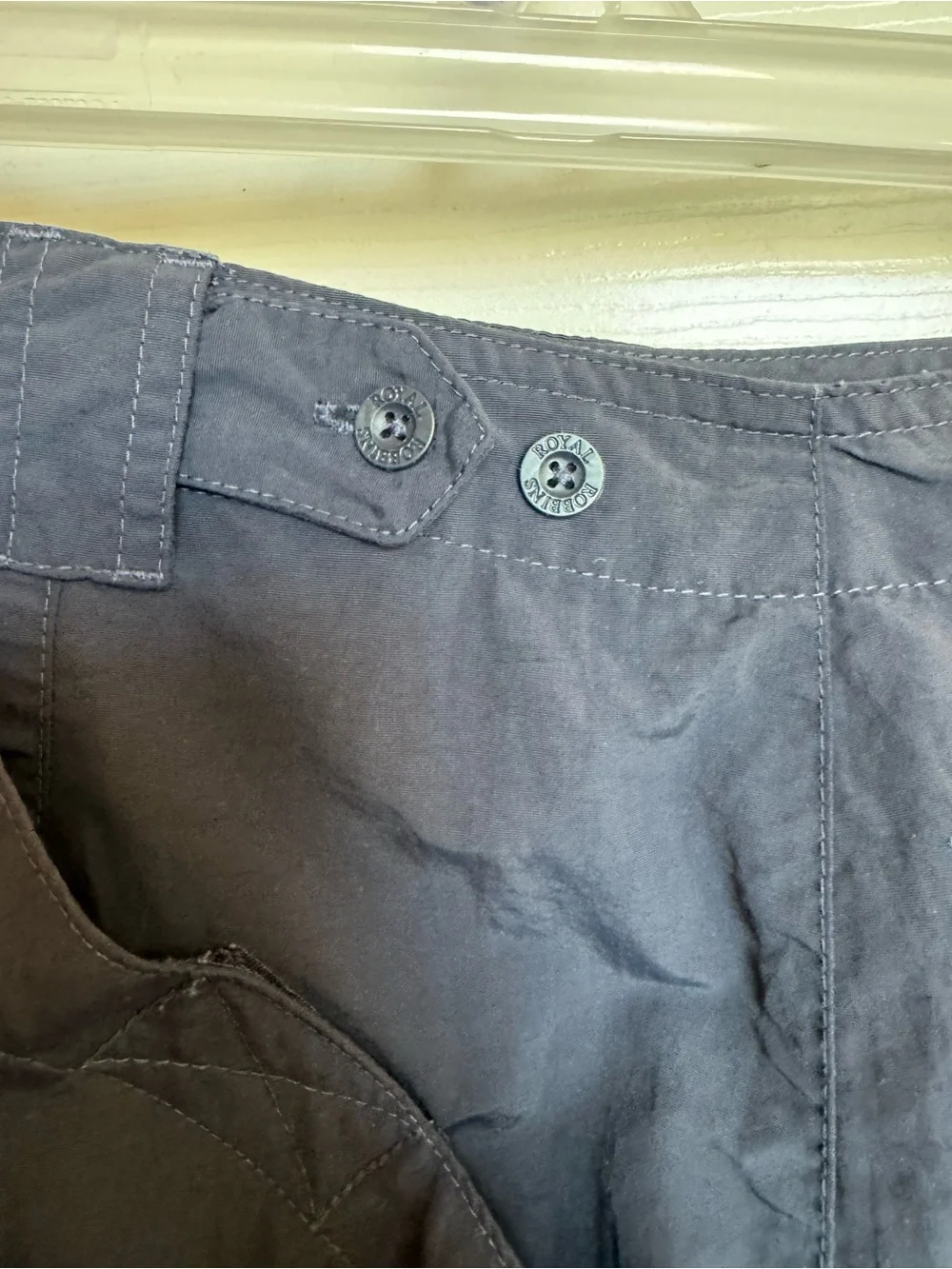 Royal Robbins Men's Navy Cargo Shorts with Utility Pockets